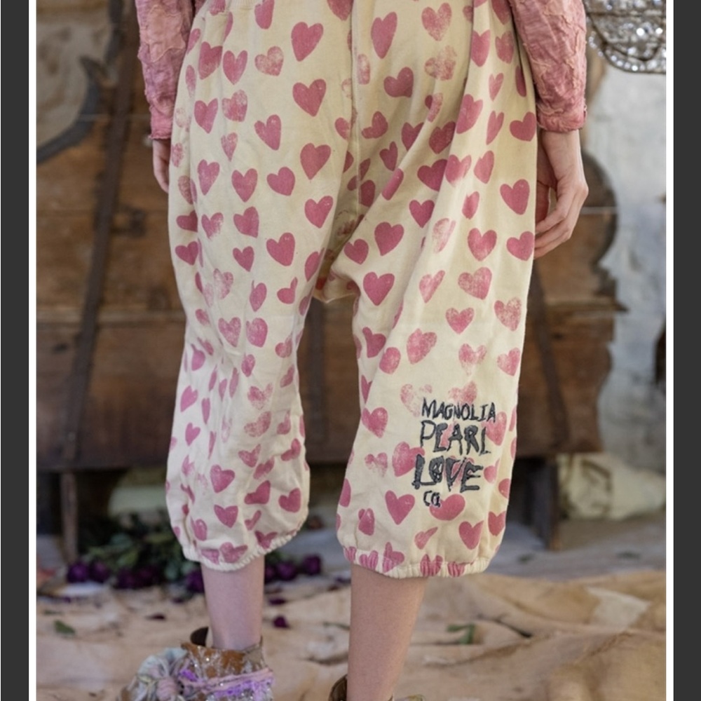 Magnolia Pearl Pink Heart Joggers - Picture 8 of 12